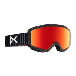 Men's Anon Goggles - Anon Helix Snow Goggles With Spare Lens. Stryper - Red Solex
